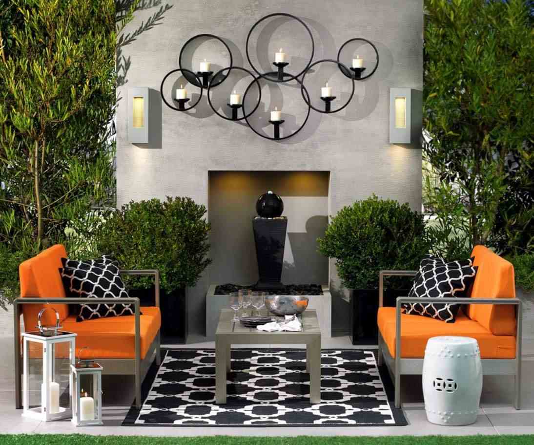 decorate your garden space terrace armchairs