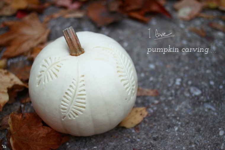 decoration pumpkin white idea decoration original