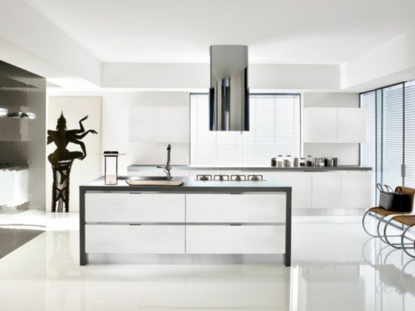 decortaion contemporary kitchen ilot