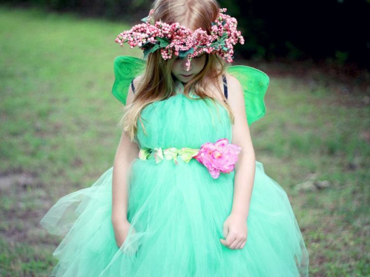 disguise halloween girl dress diy fairy