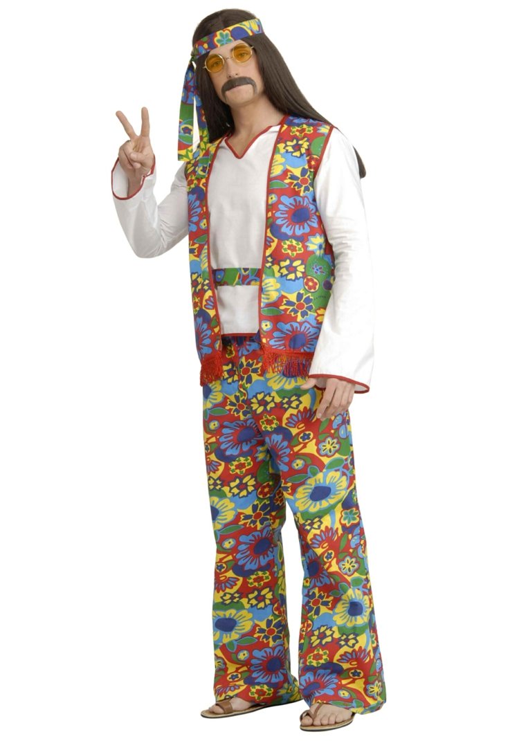 skjule mannen halloween hippie