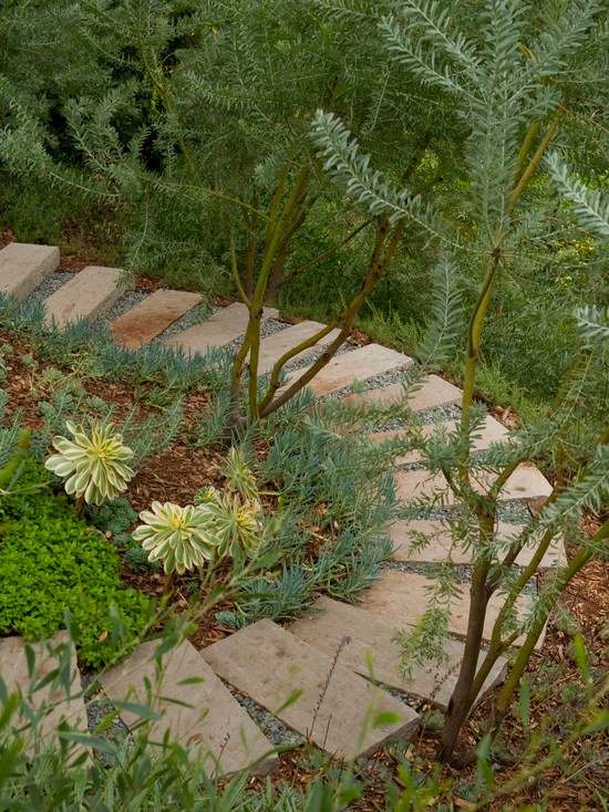 design garden path stairs