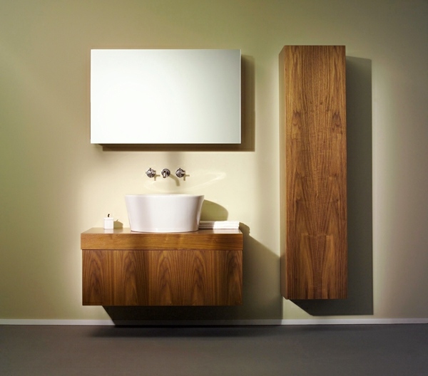 minimalist design wood cupboards