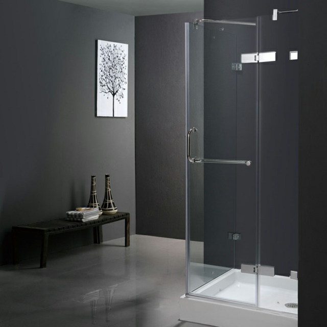 shower wall glass bathroom