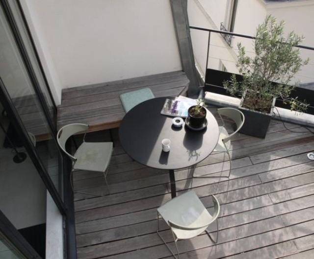 modern design terrace balcony style deco know how to live chair plant design modern terrace