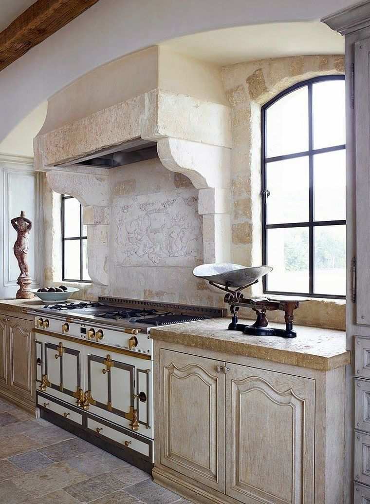 stone kitchen design wall