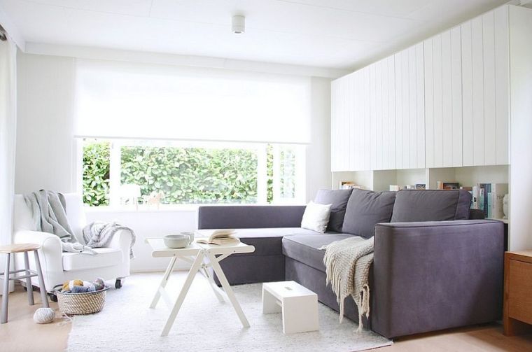 Scandinavian design salon-decoration-style-nordic-white-sofa