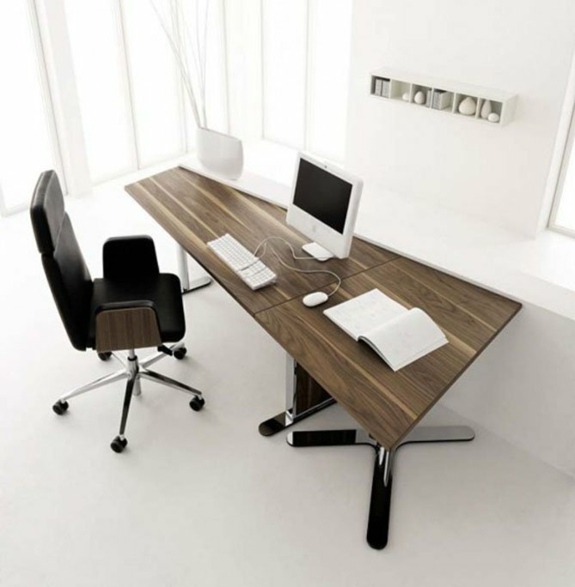 ultramodern design desk wood