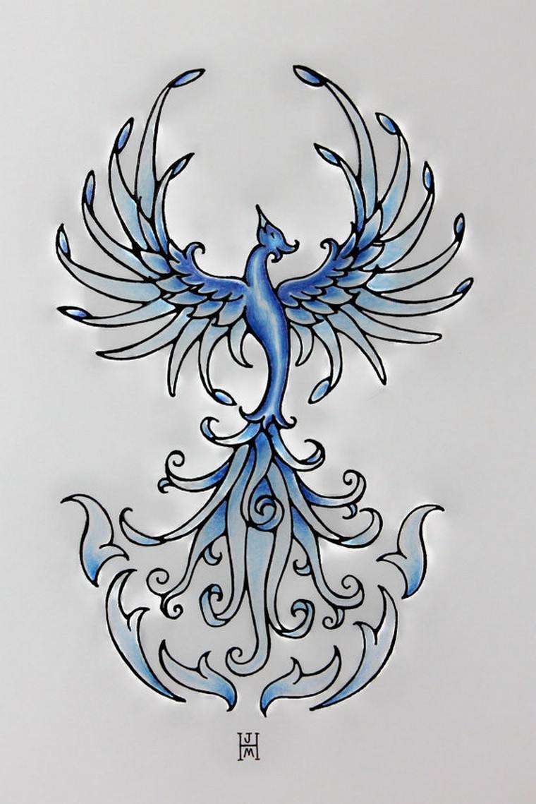 design-tattoo-phoenix-woman-ideas-tribal-tattoo
