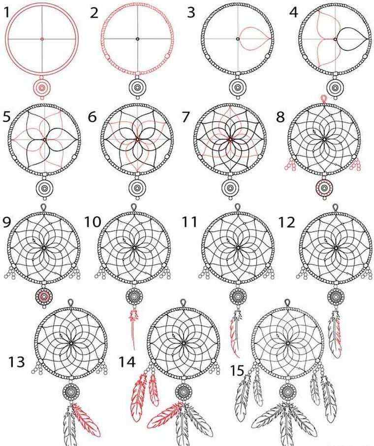 tegne-dreamcatcher-grafik-DIY