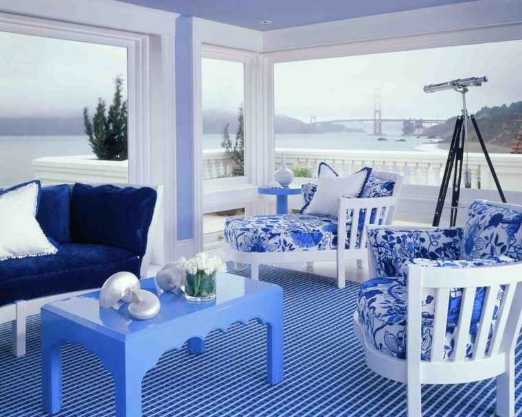 diy deco color primary blue house