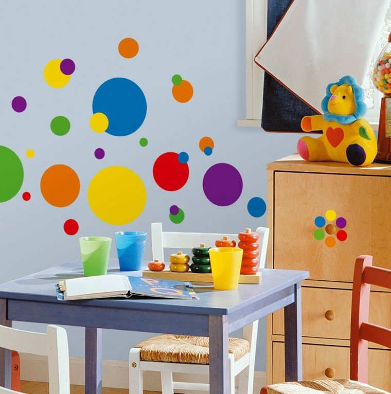 diy deco primary colors child room