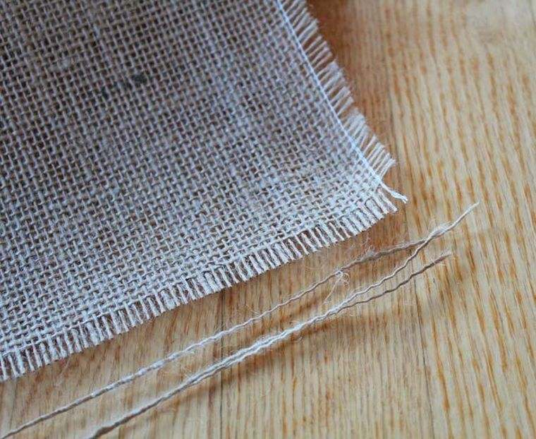 diy deco jute idé tabell för att göra samma modell bord löpare