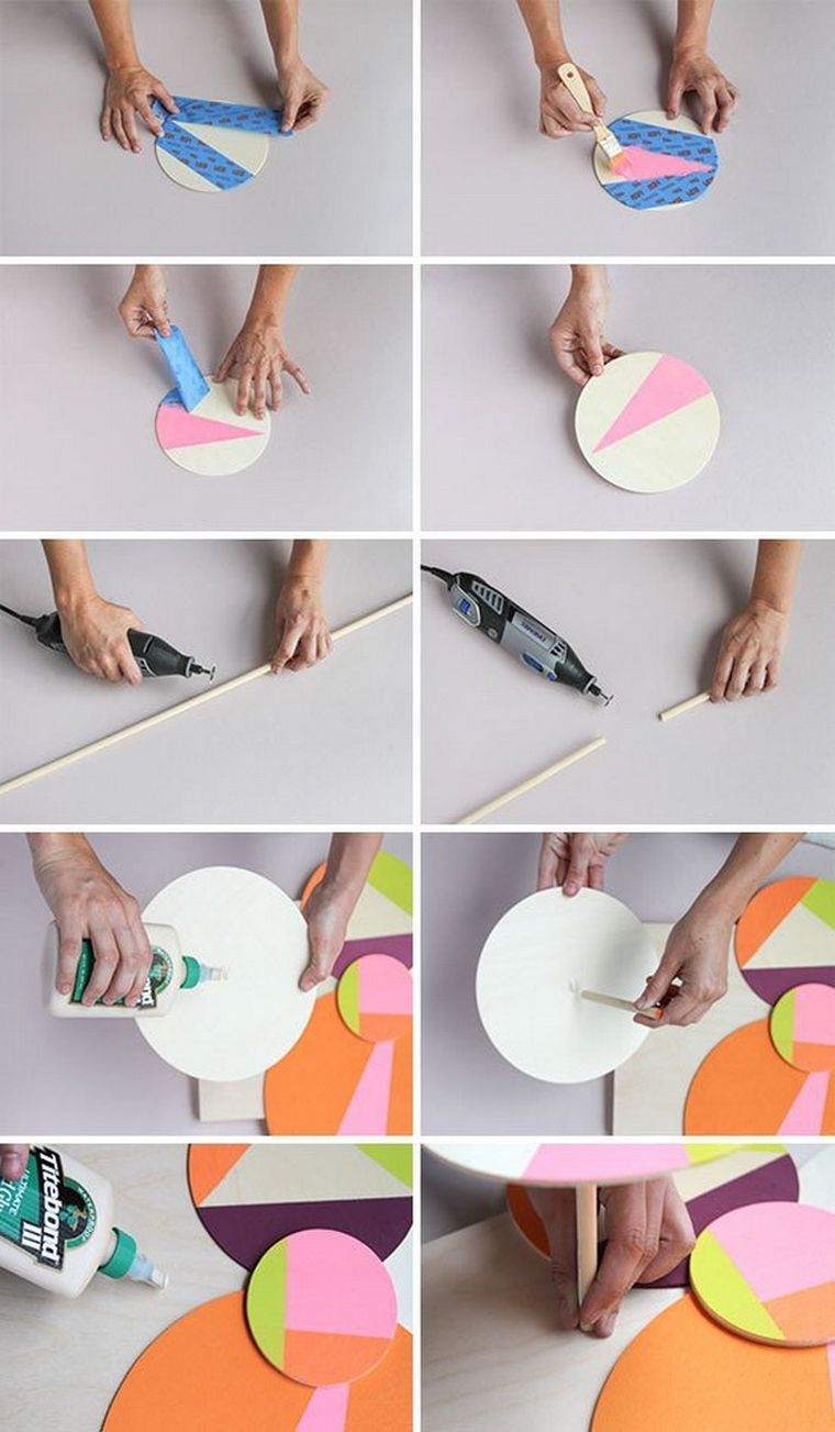 diy wall clock 3D clock tutorial to make