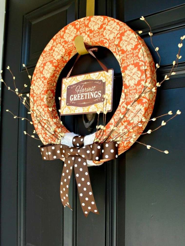 ideas deco autumn door entry houses