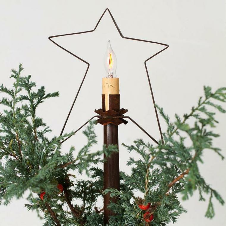 diy decoration summit d'arbre de noel