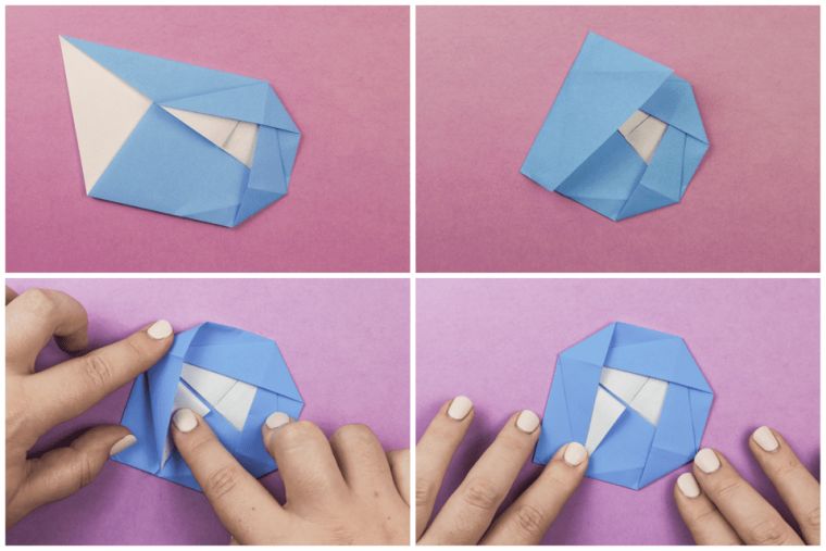 DIY blomster-papir-tutorials-simple-origami