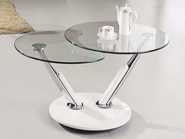 Double-table-low-in-glass-steel-stainless-idea original lounge