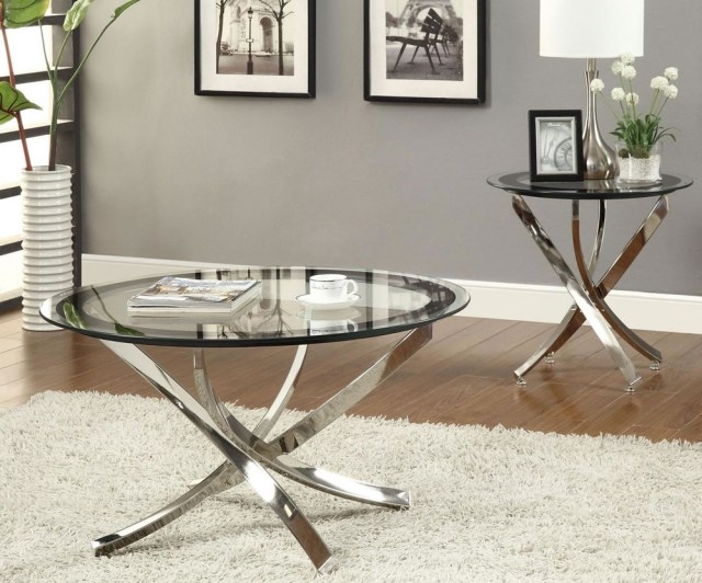 Double-table-low-in-glass-coffee-table-stainless