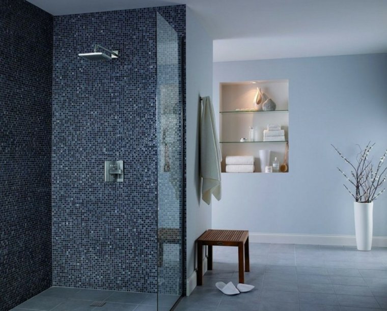 deco italian shower glass bathroom design