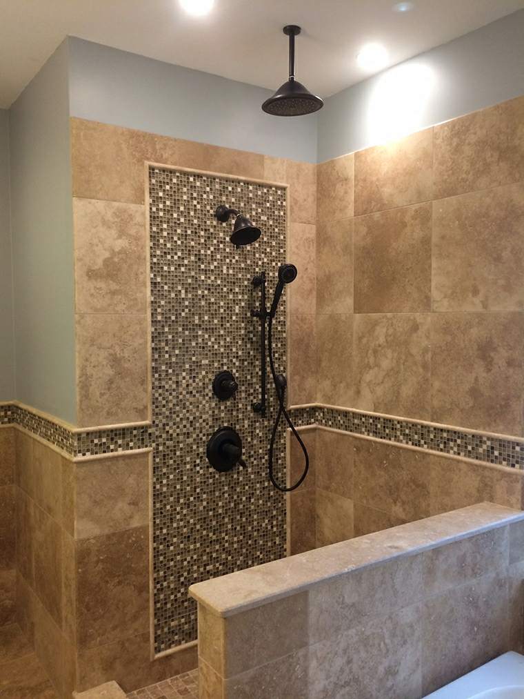 italian showers travertine stone