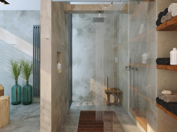 bathroom italian shower design Yevgeny Dyakonov