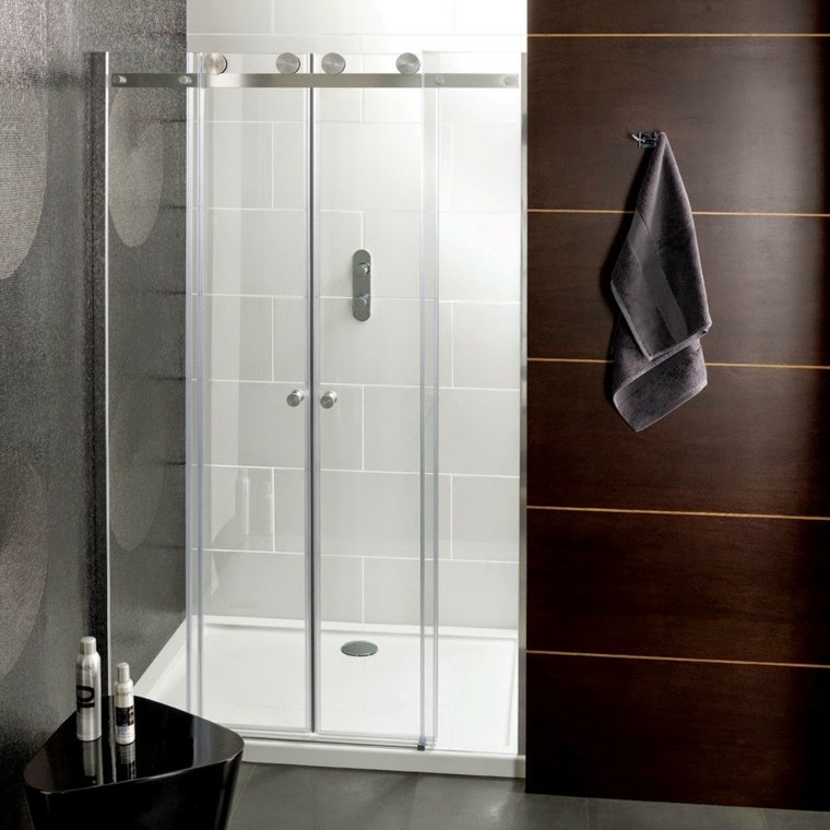 modern bathroom glass showers