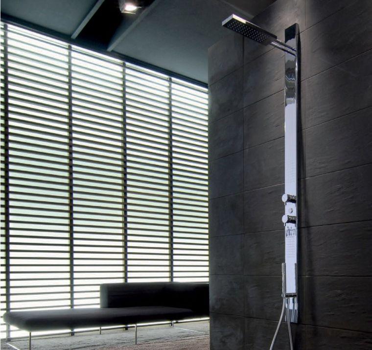italian shower bar column modern
