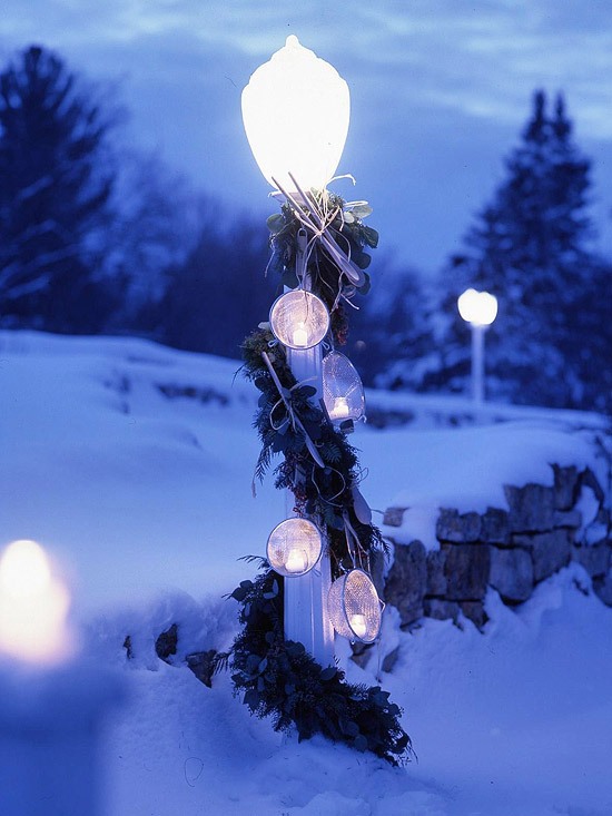 udendørs belysning christmas dekoration hjem lys