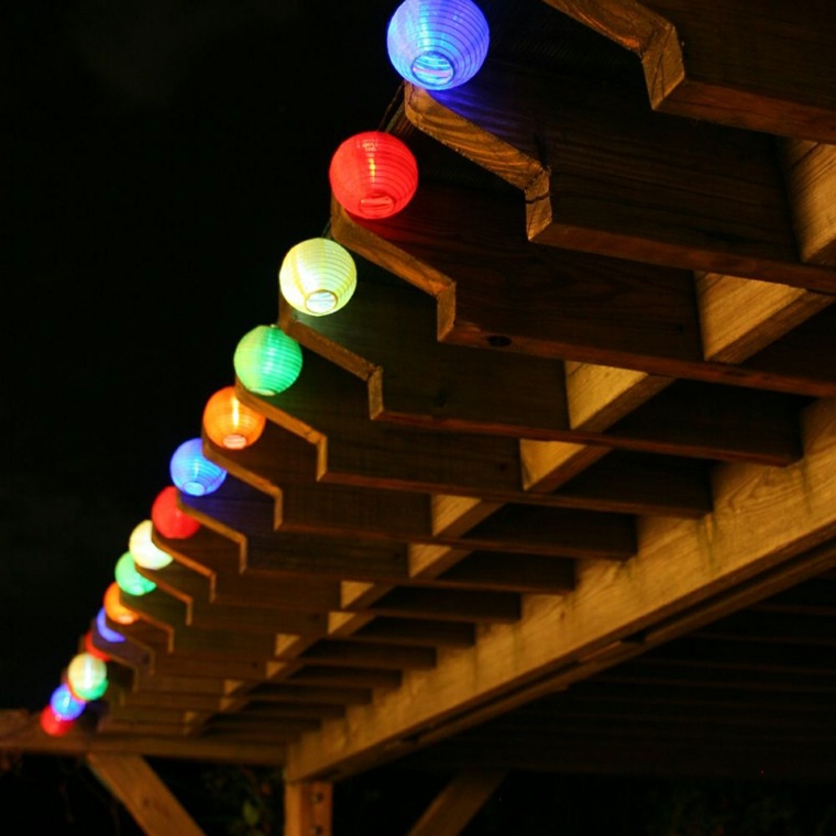 lighting pergola-terrace-decking-garland-Solar