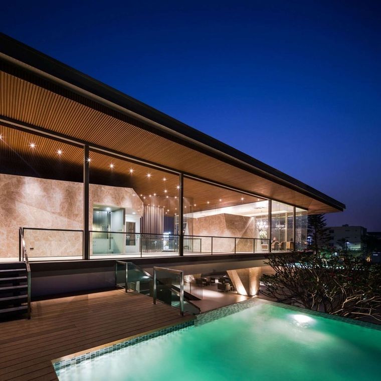 lighting terrace-outside-hanging-pool