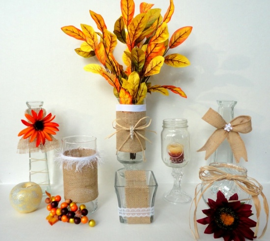 elements deco table autumn