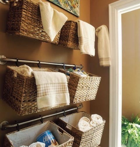 bathroom storage elements