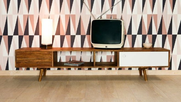 Scandinavian enfilade for tv stand