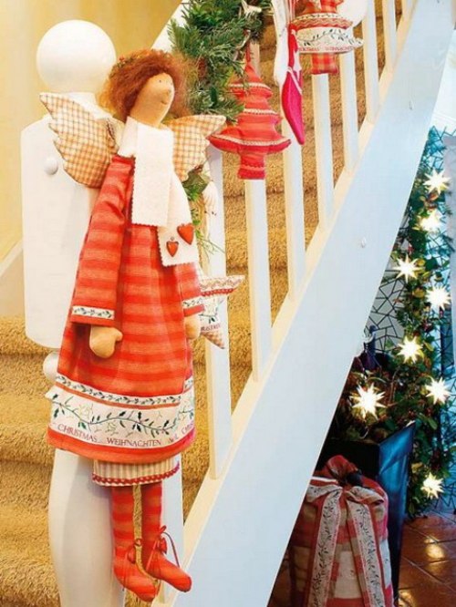 stairs deco toys Christmas