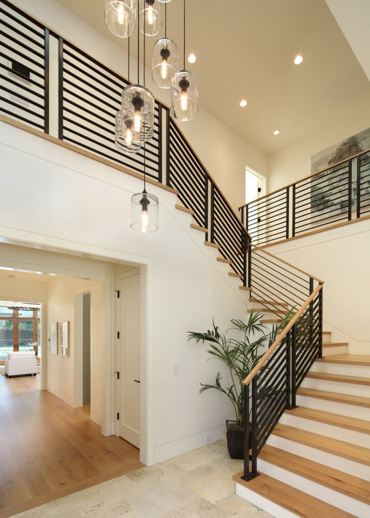 modern railing design staircase