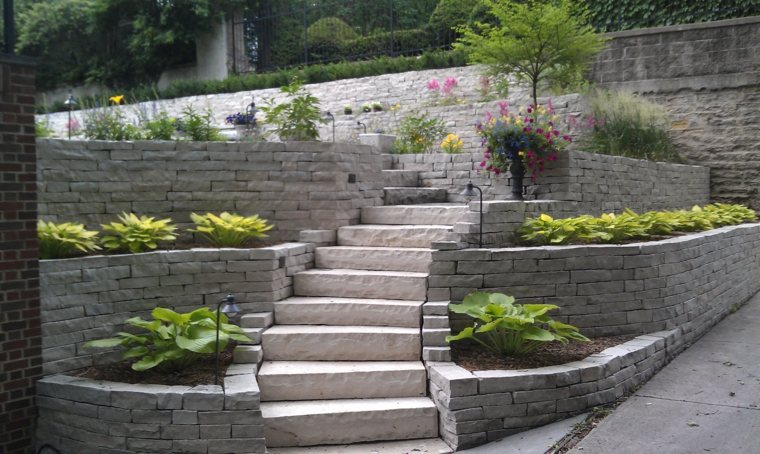 outdoor stairs garden terrace landscaping outdoor landscaping