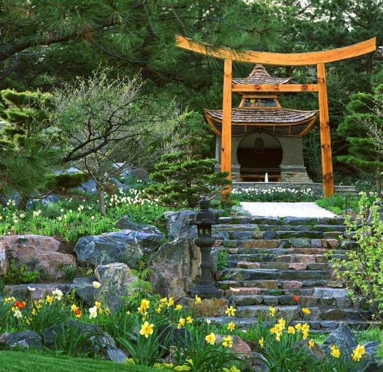 japanese garden design stairs