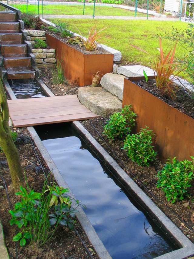 modern deco outdoor area