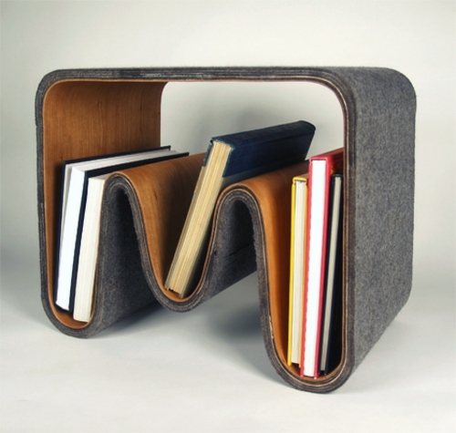 design shelf chair stool