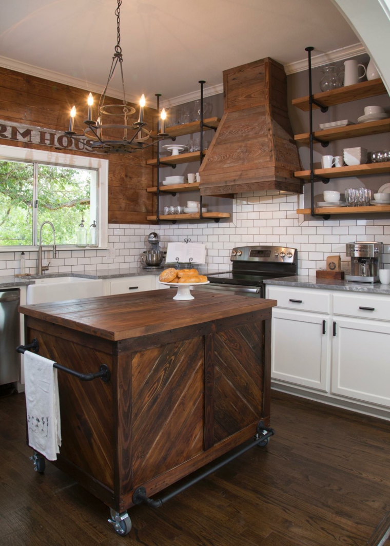 rustic kitchen deco