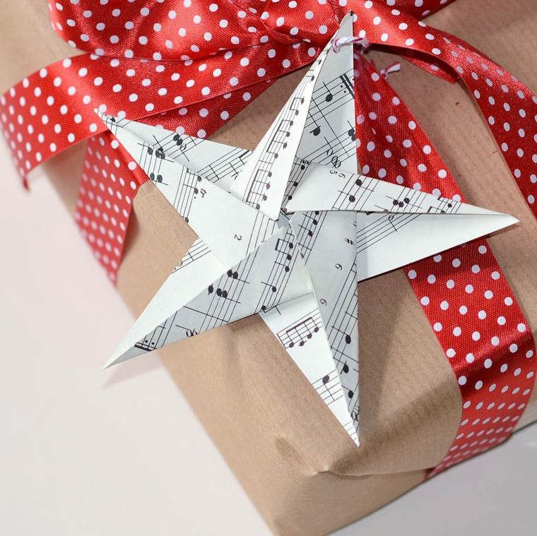 origami deco papper jul idé barn brico