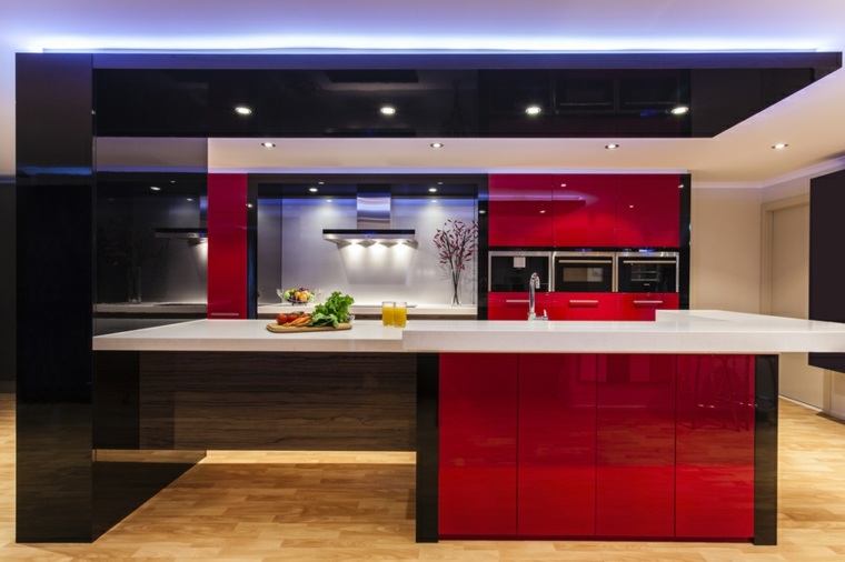 modern examples of island kitchens