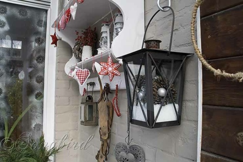 outdoor lantern deco christmas