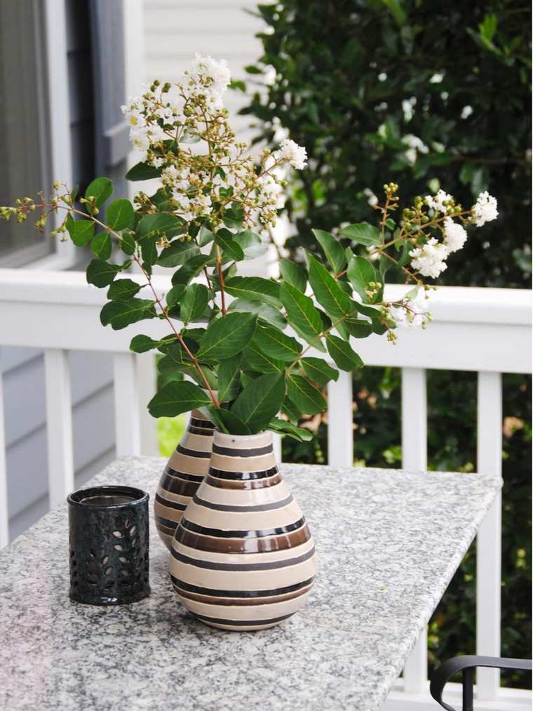 deco exterior cheap idea diy flowers plants vases