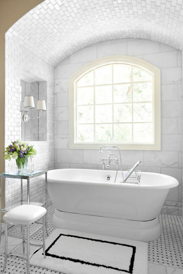 faience white bathroom idea