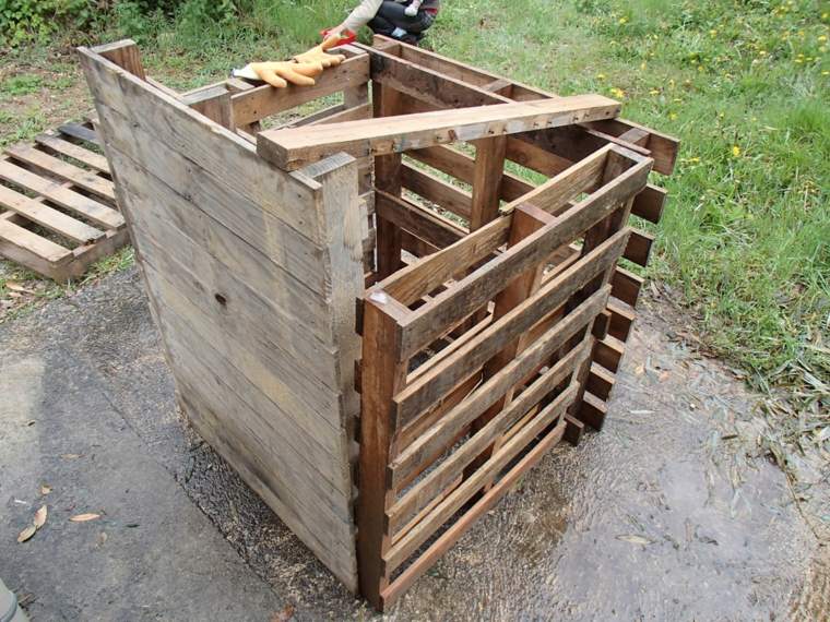 make a wood composter pallet diy make a composter