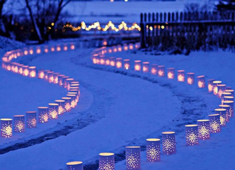 do-it-yourself deco christmas cheap lanterns outdoor