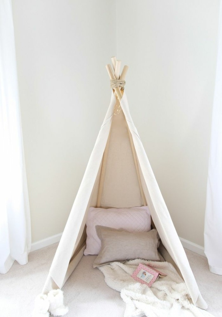 make a teepee for children decoration bedroom girl boy