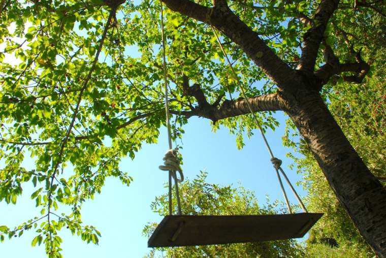 swing idea make garden playground child